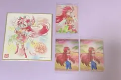 プリキュア ウエハース 色紙 キュア フラミンゴ