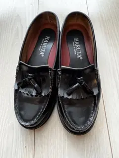 ハルタ HARUTA EXキルトタッセルローファー （ブラック）