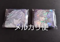 鬼滅の刃　モクテル　ロト　第二弾　グリッター缶バッジ　　冨岡義勇　２点