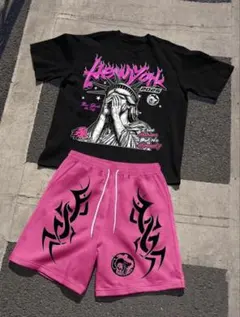FR2梅Tシャツ&ショートパンツTattoo Garment Dye袋付きセット - メルカリ
