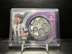 【傷あり】Topps UCC 久保建英 スターボールレリック 日本代表 ソシエダ