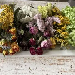 ドライフラワーハンドメイド花材詰め合わせ