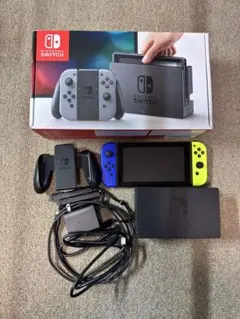 Nintendo Switch 本体 青/黄 Joy-Con付き