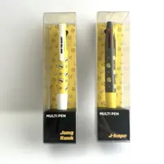 新品　BTS　4色ボールペン　2本セット　マルチペン　タイニータン