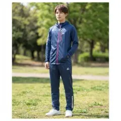 【新品】soleildor 吸汗速乾 UVカット セットアップ ジャージ L