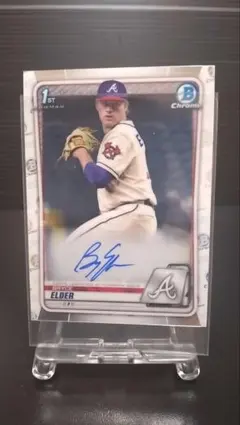 【MLBカード】Bryce Elder 1st Bowman 直筆autoカード