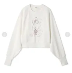【FURFUR×foxy illustrations】ラインストーンスウェットのサムネイル