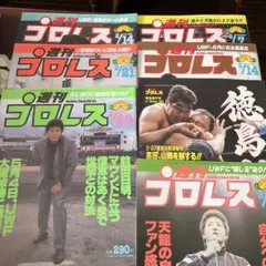 週プロレス NO299,300,301,302,303,304,305セット7冊