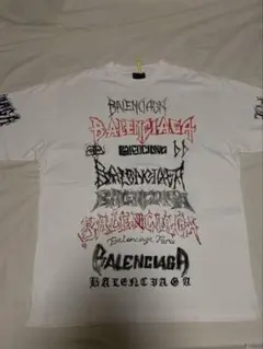 BALENCIAGA メタルロゴ ダメージレイヤードTシャツ size2 - メルカリ