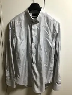 【EMPORIO ARMANI/エンポリオアルマーニ】長袖シャツ/40★水色のサムネイル