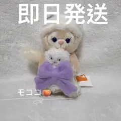 香港ディズニー　クリスマス　リーナベル　雪だるまカチューシャカスタム　マスコット