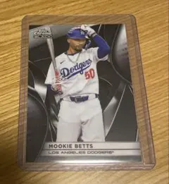 ムーキーベッツ 2025 topps chrome black baseball