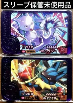 ポケモンフレンダBT1弾　未使用　ミュウツー　メガルカリオ　スーパートレジャー