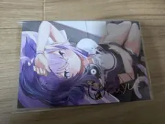 ホロライブ 猫又おかゆ 複製サイン入り ポストカード 3周年 封筒なし 開封済み