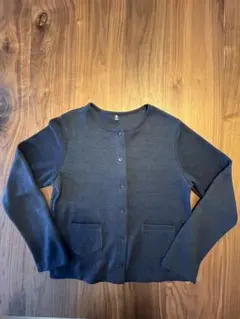 UNIQLO  ガールズ　カーディガン　150サイズ　紺