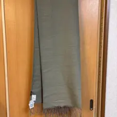 ペシンシャPECHINCHEARグリーン ストール フリンジ付き