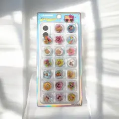 日焼けキティ おはじきシール kiracoro ボンボンドロップ　サンリオ