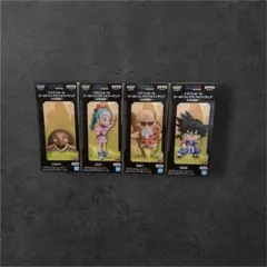 ドラゴンボール ワールドコレクタブルフィギュア 少年期編1 4種セット