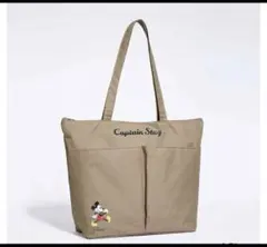 GLOW 10月号付録　Captain Stag ミッキーマウス BIGトート