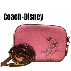 COACH ミッキーマウス カメラバッグ ショルダーバッグ コラボ