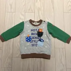 ミキハウス ホットビスケッツ トレーナー 90cm