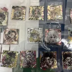 【美品】鬼滅の刃　ウエハース　デフォルメシール　シークレット　堕姫 梅　妓夫太郎