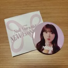 NiziUミイヒ　缶バッジ　NEW EvoNUtion