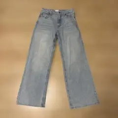H&M ストレートデニム ライトブルー