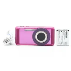 ペンタックス デジカメ PENTAX Optio LS465 本体 パープル - メルカリ