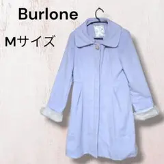 （美品）匿名配送・送料無料　Burlone　ミドルコート　Mサイズ