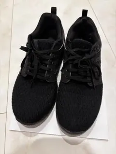 ASICS スニーカー ブラック 25.0cm
