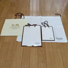 COACH 紙袋 3点＆布袋1点セット