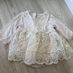 ベビードレス　ロンパース 80cm