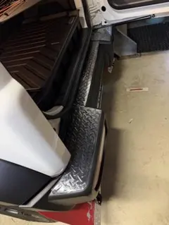 スズキ純正ジムニー コーナーガード カバーリア JB64JB74JC74アルミ縞