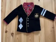 カーディガン風シャツ