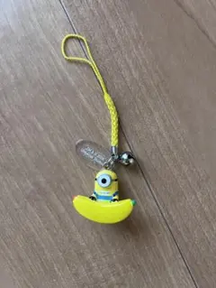 ミニオン　鈴付き　ストラップ