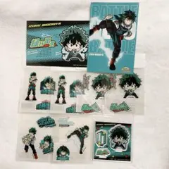 ヒロアカ 緑谷出久 ステッカー アクスタ ポストカード