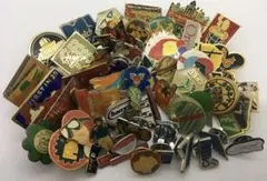 本在庫のみ フランス雑貨 ヴィンテージ ピンバッジ 50個セット F2