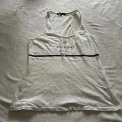 GUCCI ホワイト タンクトップ S Vintageのサムネイル