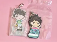 ハイキュー！！　及川　ラバーストラップ　アクリルチャーム