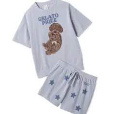 美品】gelato pique アザラシ柄 ルームウェア 上下セット - メルカリ
