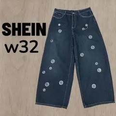 SHEIN シーイン ワイドデニム w32のサムネイル