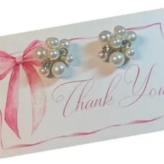 パール×ビジューピアス上品大人可愛いゴールドフォーマル卒業式入学式結婚式