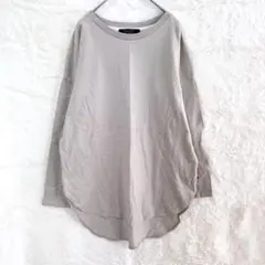 GENTIL ISA BRAND ロングTシャツ　ベージュ　メンズ