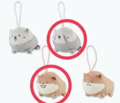 よこみぞゆりの　『なんでもいきもの』　ぬいぐるみ2点セット