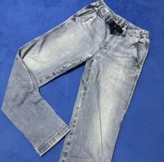 UNIQLO ユニクロ キッズ デニム パンツ ライトブルー 140