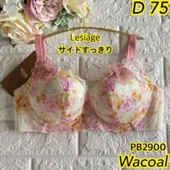 Wacoal サイドすっきりしっかりフィットブラD75❣️可愛い♡*