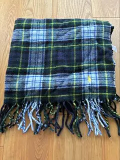 Ralph Lauren チェック柄マフラー 70x140cm