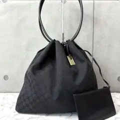 希少 GUCCI トムフォード期 リングハンドル ショルダーバッグ GG 