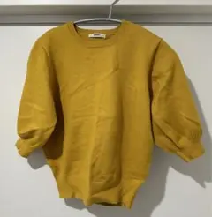 MURUA ムルーア　ストレッチハーフスリーブニット